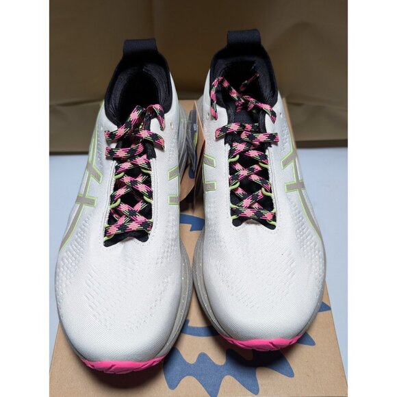 ASICS Gel-Nimbus 25 TR Women Nature Bathing Lime Green Running Shoes Sz 9 - Picture 4 of 15